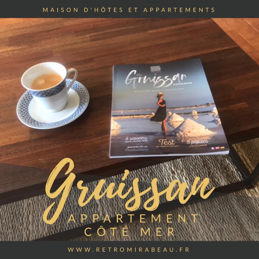 Retromirabeau "Cote Mer" - 29M2 - Lumineux - Terrasse Loggia - Vue Marina - Parking Securise - 2 A 3 Pers - Emplacement Top - Cheques Vacances Connect 格吕桑 外观 照片