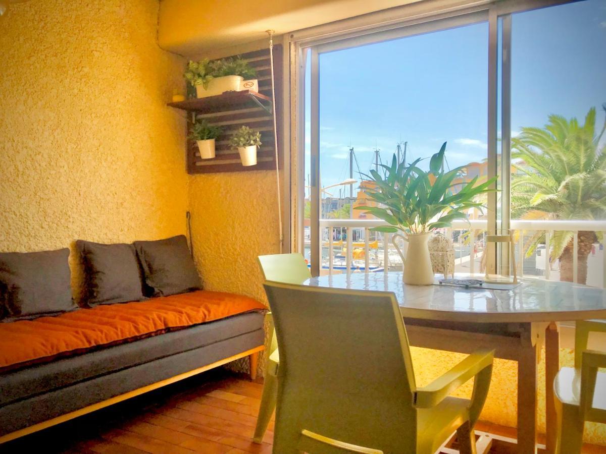 Retromirabeau "Cote Mer" - 29M2 - Lumineux - Terrasse Loggia - Vue Marina - Parking Securise - 2 A 3 Pers - Emplacement Top - Cheques Vacances Connect 格吕桑 外观 照片